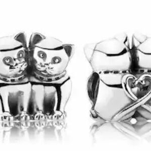 Pandora Silver Cat Charm